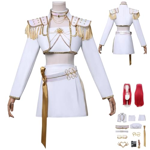 HBQC Anime-Rollenspiel-Kostüm KPop Demon Hunters Mira cosplay für Perücken-für Erwachsene, Halloween-Karneval-Party HBQC Anime-Rollenspiel-Kostüm KPop Demon Hunters Mira cosplay für Perücken-für Erwachsene, Halloween-Karneval-Party von HBQC