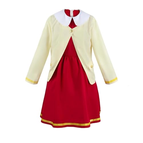 HBQC Anime-Rollenspiel-Kostüm SPY×FAMILY Anya Forgercosplay für Perücken für Erwachsene, Halloween-Karneval-Party HBQC Anime-Rollenspiel-Kostüm SPY×FAMILY Anya Forgercosplay für Perücken für Erwachsene, Halloween-Karneval-Party von HBQC