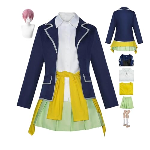 HBQC Anime-Rollenspiel-Kostüm The Quintessential Quintuplets Nakano Ichika cosplay für Perücken für Erwachsene, Halloween-Karneval-Party HBQC Anime-Rollenspiel-Kostüm The Quintessential Quintuplets Nakano Ichika cosplay für Perücken für Erwachsene, Halloween-Karneval-Party von HBQC