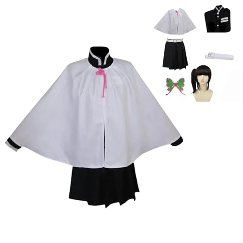HBQC Anime-Rollenspiel-Kostüm Tsuyuri Kanawo CospIay-Kostüm Für Perücken Für Erwachsene Halloween-Karneval-Party von HBQC
