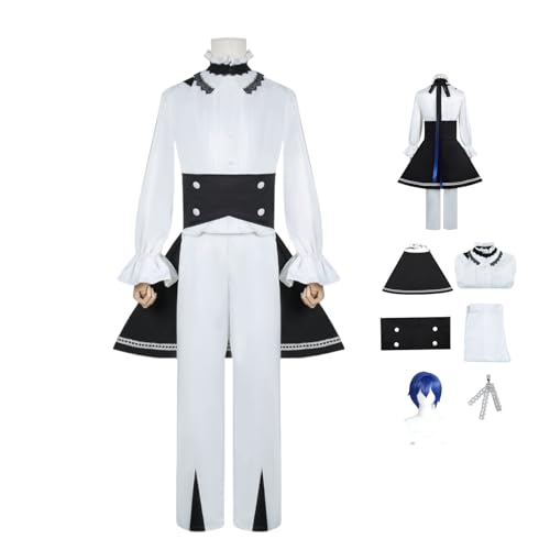 HBQC Anime Rollenspiel Kostüm 'World Plan' KAITOcosplay Kostüm für Perücken Kostüm für Erwachsene Halloween-Karneval-Party-Kostüm HBQC Anime Rollenspiel Kostüm 'World Plan' KAITOcosplay Kostüm für Perücken Kostüm für Erwachsene Halloween-Karneval-Party-Kostüm von HBQC