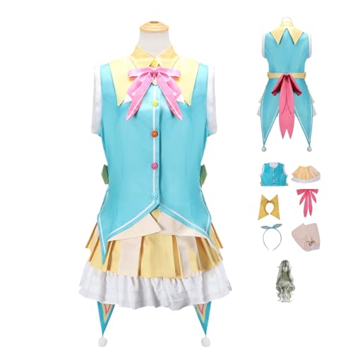 HBQC Anime Rollenspiel Kostüm 'World Plan'Nene Kusanagi Kamishiro cospIay Kostüm Komplettset Perücken Kostüm Erwachsene Fashion Halloween Karneval Party Dress-up HBQC Anime Rollenspiel Kostüm 'World Plan'Nene Kusanagi Kamishiro cospIay Kostüm Komplettset Perücken Kostüm Erwachsene Fashion Halloween Karneval Party Dress-up von HBQC