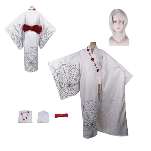 HBQC Anime Rollenspiel Kostüme Rui CospIay Kostüme Komplettset Perücken Für Erwachsene Halloween-Karneval-Party von HBQC