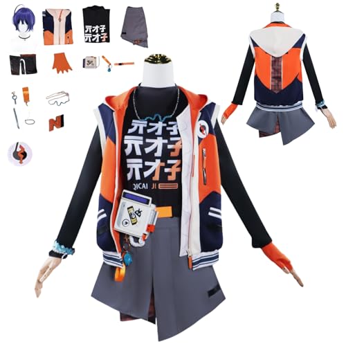 HBQC Anime Rollenspiel Zenless Zone ZeroBellecospIay Kostüm für Perücken für Erwachsene Halloween-Karneval-Party HBQC Anime Rollenspiel Zenless Zone ZeroBellecospIay Kostüm für Perücken für Erwachsene Halloween-Karneval-Party von HBQC
