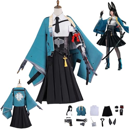 HBQC Anime Rollenspiel Zenless Zone ZeroHoshimi MiyabicospIay für Perücken für Erwachsene Halloween-Karneval-Party von HBQC