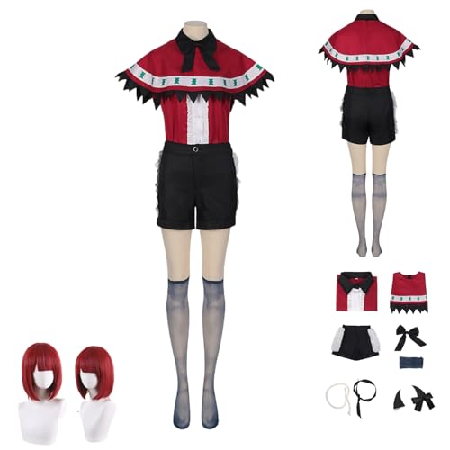 HBQC Anime Rollenspielkostüm Ich will deine Pancreas essenYamagata KanatacospIay Kostüm für Perücken Kostüm für Erwachsene Halloween-Karneval-Party-Kostüm von HBQC