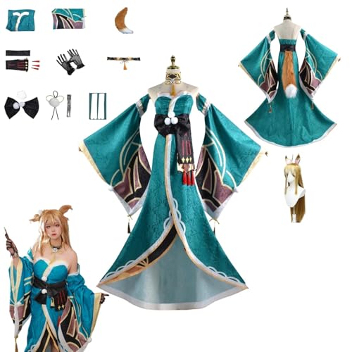 HBQC Genshin Impact Miss Shina Anime-Rollenspiel-Kostüm Cosplay Kostüm Für Perücken Für Erwachsene, Halloween-Karneval-Party HBQC Genshin Impact Miss Shina Anime-Rollenspiel-Kostüm Cosplay Kostüm Für Perücken Für Erwachsene, Halloween-Karneval-Party von HBQC