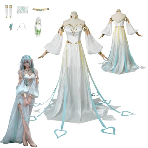 HBQC Genshin Impact Nahida Anime-Rollenspiel-Kostüm Cosplay Kostüm Für Perücken Für Erwachsene, Halloween-Karneval-Party HBQC Genshin Impact Nahida Anime-Rollenspiel-Kostüm Cosplay Kostüm Für Perücken Für Erwachsene, Halloween-Karneval-Party von HBQC
