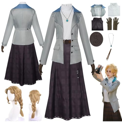 HBQC IdentityV Alice DeRoss Anime-Rollenspiel-Kostüm Cosplay Kostüm Für Perücken-Kostüm Für Erwachsene, Halloween-Karneval-Party HBQC IdentityV Alice DeRoss Anime-Rollenspiel-Kostüm Cosplay Kostüm Für Perücken-Kostüm Für Erwachsene, Halloween-Karneval-Party von HBQC