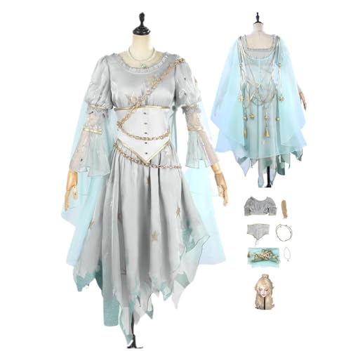 HBQC IdentityV Emma Woods Anime-Rollenspiel-Kostüm Cosplay Kostüm Für Perücken-Kostüm Für Erwachsene, Halloween-Karneval-Party von HBQC