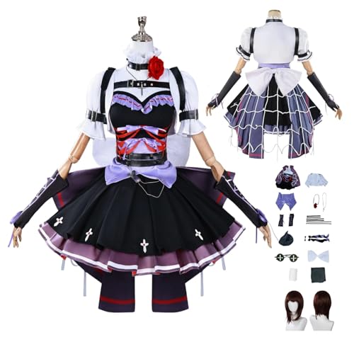 HBQC IdentityV Emma Woods Anime-Rollenspiel-Kostüm cosplay Kostüm für Perücken für Erwachsene, Halloween-Karneval-Party von HBQC
