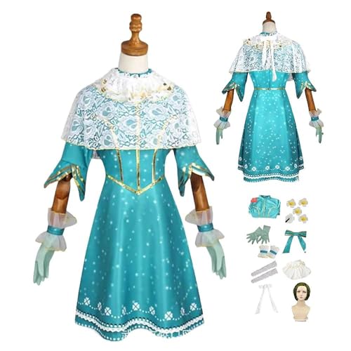 HBQC IdentityV Lolita Anime-Rollenspiel-Kostüm Cosplay Kostüm Für Perücken-Kostüm Für Erwachsene, Halloween-Karneval-Party von HBQC