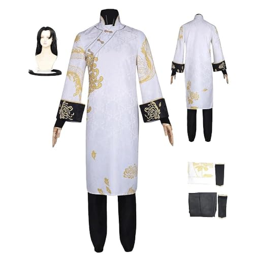HBQC IdentityV Wu Chang Anime-Rollenspiel-Kostüm Cosplay Kostüm Für Perücken-Kostüm Für Erwachsene, Halloween-Karneval-Party HBQC IdentityV Wu Chang Anime-Rollenspiel-Kostüm Cosplay Kostüm Für Perücken-Kostüm Für Erwachsene, Halloween-Karneval-Party von HBQC