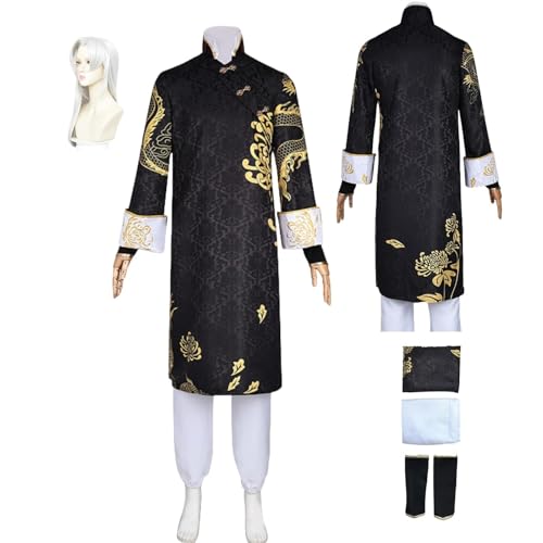 HBQC IdentityV Wu Chang Anime-Rollenspiel-Kostüm Cosplay Kostüm Für Perücken-Kostüm Für Erwachsene, Halloween-Karneval-Party HBQC IdentityV Wu Chang Anime-Rollenspiel-Kostüm Cosplay Kostüm Für Perücken-Kostüm Für Erwachsene, Halloween-Karneval-Party von HBQC