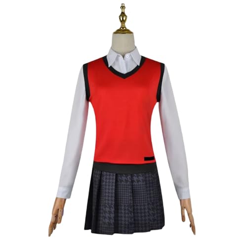 HBQC Ishima Mami Cosplay Kostüme Kakegurui Charakter Fancy Dress Up Uniform Outfits für Erwachsene Komplettset Halloween Karneval Party HBQC Ishima Mami Cosplay Kostüme Kakegurui Charakter Fancy Dress Up Uniform Outfits für Erwachsene Komplettset Halloween Karneval Party von HBQC