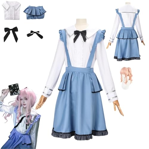 HBQC Project Sekai Colorful Stage Akiyama Mizuki Anime-Rollenspiel-Kostüm Cosplay Kostüm Für Perücken Für Erwachsene, Halloween-Karneval-Party von HBQC