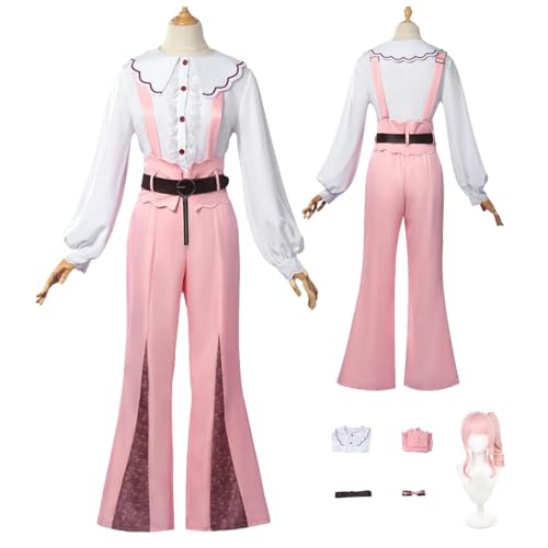 HBQC Project Sekai Colorful Stage Akiyama Mizuki Anime-Rollenspiel-Kostüm Cosplay Kostüm Für Perücken Für Erwachsene, Halloween-Karneval-Party von HBQC