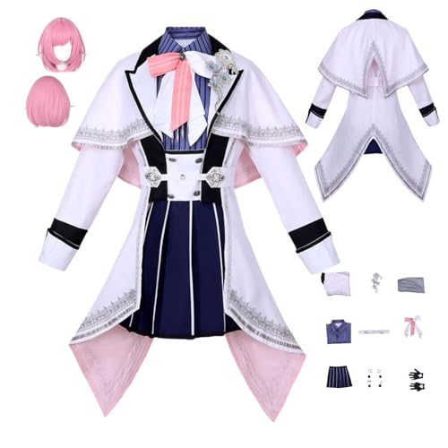 HBQC Project Sekai Colorful Stage Emu Otori Kamishiro Anime-Rollenspiel-Kostüm Cosplay Kostüm Für Perücken Für Erwachsene, Halloween-Karneval-Party von HBQC