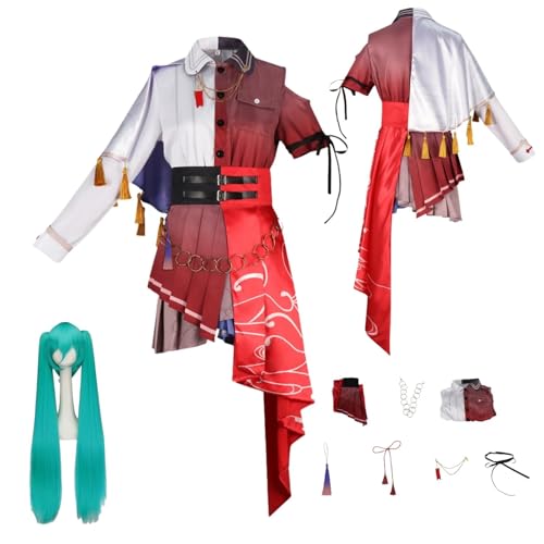 HBQC Project Sekai Colorful Stage HATSUNE MIKU Anime-Rollenspiel-Kostüm Cosplay Kostüm Für Perücken Für Erwachsene, Halloween-Karneval-Party HBQC Project Sekai Colorful Stage HATSUNE MIKU Anime-Rollenspiel-Kostüm Cosplay Kostüm Für Perücken Für Erwachsene, Halloween-Karneval-Party von HBQC