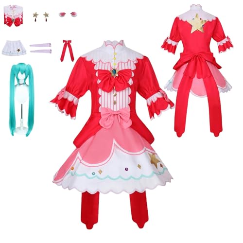 HBQC Project Sekai Colorful Stage HATSUNE MIKU Anime-Rollenspiel-Kostüm Cosplay Kostüm Für Perücken Für Erwachsene, Halloween-Karneval-Party HBQC Project Sekai Colorful Stage HATSUNE MIKU Anime-Rollenspiel-Kostüm Cosplay Kostüm Für Perücken Für Erwachsene, Halloween-Karneval-Party von HBQC