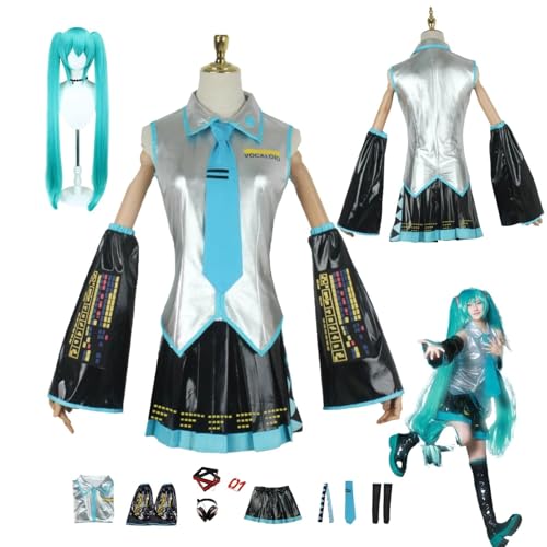 HBQC Project Sekai Colorful Stage HATSUNE MIKU Anime-Rollenspiel-Kostüm Cosplay Kostüm Für Perücken Für Erwachsene, Halloween-Karneval-Party HBQC Project Sekai Colorful Stage HATSUNE MIKU Anime-Rollenspiel-Kostüm Cosplay Kostüm Für Perücken Für Erwachsene, Halloween-Karneval-Party von HBQC