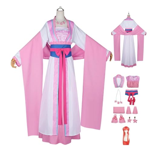 HBQC The Apothecary Diaries Jinshi Anime-Rollenspiel-Kostüm cosplay für Perücken-Kostüm für Erwachsene, Halloween-Karneval-Party von HBQC