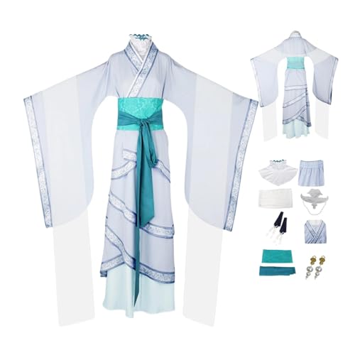 HBQC The Apothecary Diaries Jinshi Anime-Rollenspiel-Kostüm cosplay für Perücken-Kostüm für Erwachsene, Halloween-Karneval-Party von HBQC