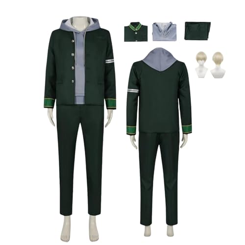 HBQC WIND BREAKER KAJI REN Anime-Rollenspiel-Kostüm cosplay Kostüm für Perücken-Kostüm für Erwachsene, Halloween-Karneval-Party von HBQC