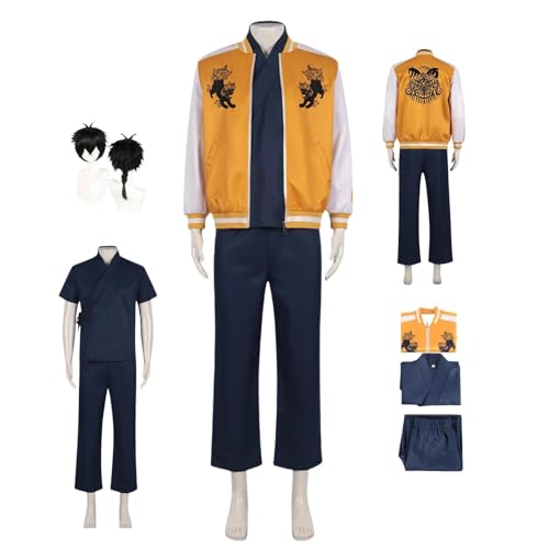 HBQC WIND BREAKER TOGAMI JOU Anime-Rollenspiel-Kostüm cosplay Kostüm für Perücken-Kostüm für Erwachsene, Halloween-Karneval-Party von HBQC