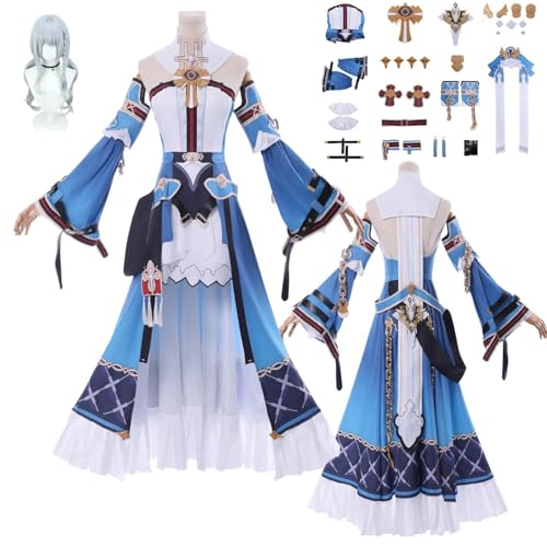 Honkai Impact DOROTHEA Anime-Rollenspiel-Kostüm Cosplay Kostüm Für Perücken Für Erwachsene, Halloween-Karneval-Party Honkai Impact DOROTHEA Anime-Rollenspiel-Kostüm Cosplay Kostüm Für Perücken Für Erwachsene, Halloween-Karneval-Party von HBQC