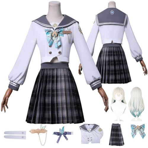 Honkai Impact Firefly Anime-Rollenspiel-Kostüm Cosplay Kostüm Für Perücken Für Erwachsene, Halloween-Karneval-Party von HBQC