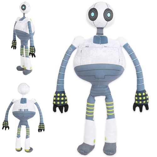 Der Wilde Roboter Plüsch, Der Roz Roboter Plüsch, 2024 Wild Roboter Plüschtier, Filmcharakter Plüschpuppe, Robotermodell Weich Gefülltes Plüschpuppenspielzeug, Wilder Roboter Plüschtier, für Kid, Fans von HBSFBH
