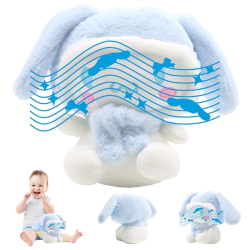 HBSFBH Cartoon Kawaii Cinnamoroll Plush Toy, 18cm Cinnamoroll Plush Toy, Cinnamoroll Plüschtier, Plüsch Cinnamoroll Hund, Cinnamoroll Plüschfigur, Warmes Begleitergeschenk für Kinder von HBSFBH