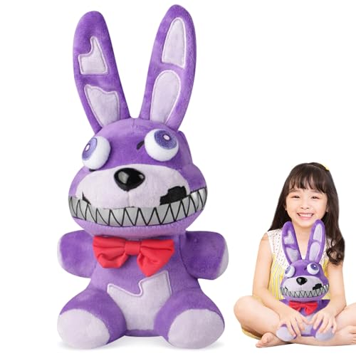 HBSFBH Cartoon Plüsch Anime Spielzeug, FNAF Plushies, FNAF Plush Doll, Five Nights Game Plush Doll, Bonnie Foxy Chica Cute Stuffed Dolls, Sister Location Foxy Figures Plush, Gifts for FNAF Fans HBSFBH Cartoon Plüsch Anime Spielzeug, FNAF Plushies, FNAF Plush Doll, Five Nights Game Plush Doll, Bonnie Foxy Chica Cute Stuffed Dolls, Sister Location Foxy Figures Plush, Gifts for FNAF Fans von HBSFBH
