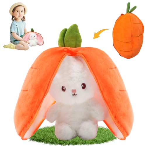 HBSFBH Osterhase Plüschtier, Osterhase Kuscheltier, Osterhase Plüsch Wurfkissen, Karotten Kaninchen Plüschtiere, Karotte Kaninchen Plüsch Puppe, Kaninchen Plush Toy, Geschenk für Jungen und Mädchen HBSFBH Osterhase Plüschtier, Osterhase Kuscheltier, Osterhase Plüsch Wurfkissen, Karotten Kaninchen Plüschtiere, Karotte Kaninchen Plüsch Puppe, Kaninchen Plush Toy, Geschenk für Jungen und Mädchen von HBSFBH
