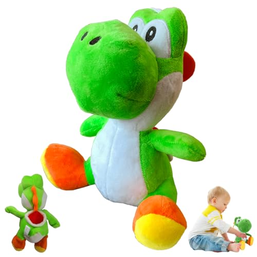 HBSFBH Yoshi Plush, 20cm Yoshi Soft Toys, Yoshi Anime Plush Figuren, Yoshi Drache Plüschfigur, Dinosaurier Kuscheltier, Geeignet Für Fans Von Sammelspielen von HBSFBH