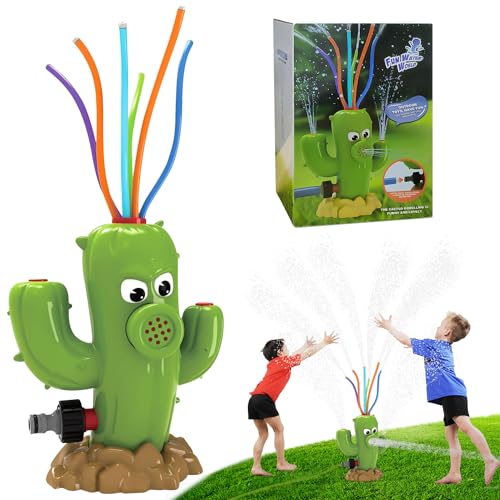 Sprinkler Spielzeug für Kinder, Kaktus Sprinkler, Sprinkler Kinder Spielzeug, Wassersprinkler Spielzeug, Wasserspielzeug Sprinkler, Wassersprenkler Garten Kinder von HBSFBH