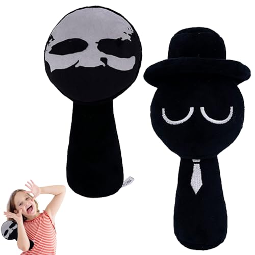 HBSFBH Sprunki Plush, Sprunki Plüschtier, Sprunk Plushies, Spru-nki Wenda Plush, Spru-nki Plush Toy, Sprunk-i Toys, Sprunk-i-Plüschtier, Lustige Sprun-ki Plushies FüR Gaming-Fans, SPR-unki Figures von HBSFBH