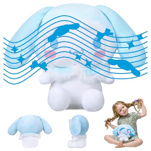 HBSFBH Cartoon Kawaii Cinnamoroll Plüschtier, 24cm Plüsch Hund, Kinderspielzeug Plüschtiere, Cartoon Serie Kinder Plüschpuppen, Warmes Begleitergeschenk für Kinder von HBSFBH