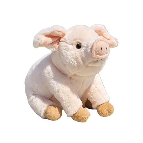 HCGX 11" Schwein Plüschtier, Realistisches Kuschelferkel, Weiches Bauernhoftier Geschenke HCGX 11" Schwein Plüschtier, Realistisches Kuschelferkel, Weiches Bauernhoftier Geschenke von HCGX
