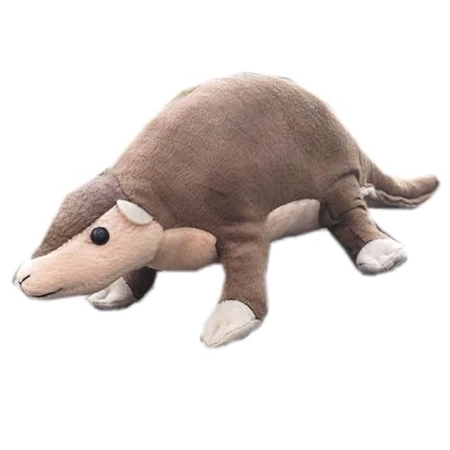 HCGX 14,5" Pangolin-Plüschtier, realistisches ausgestopftes Pangolin, weiches Wildtier-Plüschtier (Manis) von HCGX