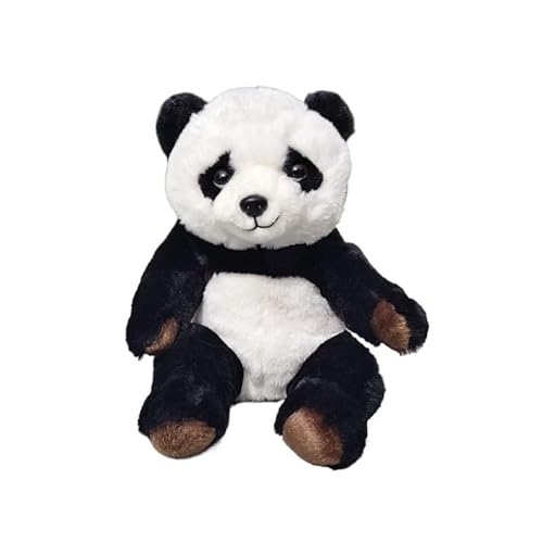 HCGX 8,25" Panda-Plüschtier, süßer ausgestopfter Pandabär, weicher und kuscheliger schwarz-weißer Bär (Ailuropoda melanoleuca) von HCGX