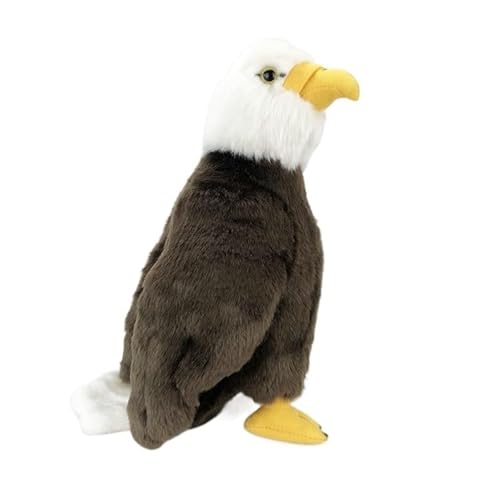 HCGX Simulation Bald Plüsch Puppe Spielzeug Realistische Tier Falcon Weich Und Niedlich 's Frühe Bildung Geschenk Möbel Dekoration von HCGX