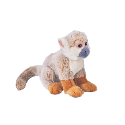 HCGX Simulation Maskottchen Eichhörnchen AFFE Spielzeug Plüsch kleine Puppe weiches und süßes Geschenk von HCGX