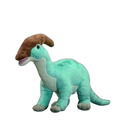 HCGX Simulation Parasaurolophus Plüschtierpuppe, süßes weiches Dinosaurierpuppengeschenk von HCGX