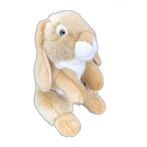 HCGX Simulation süße Hängeohr-Häschen-Plüschpuppe, weiches und süßes Geschenk für von HCGX