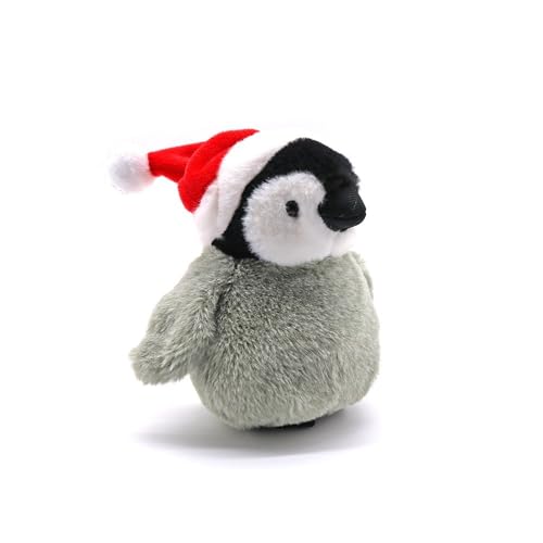 HCGX Super süßes Kaiserpinguin Plüschtier mit Weihnachtsmütze Antarktischer Pinguin Anhänger Souvenir Geschenk HCGX Super süßes Kaiserpinguin Plüschtier mit Weihnachtsmütze Antarktischer Pinguin Anhänger Souvenir Geschenk von HCGX