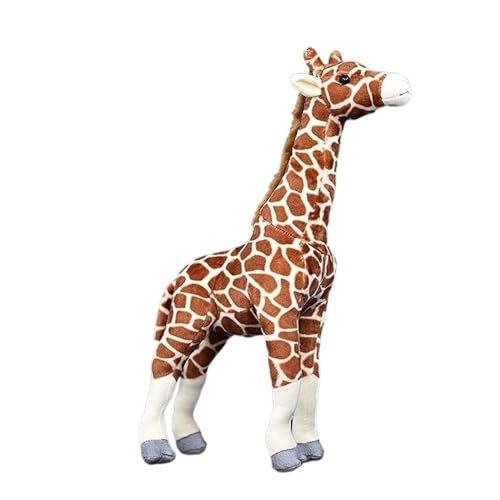 Simulierte afrikanische Giraffe Plüschtier Puppe Tierpuppe weich und niedlich begleitendes Geschenk Home Kissen Ornament Simulierte afrikanische Giraffe Plüschtier Puppe Tierpuppe weich und niedlich begleitendes Geschenk Home Kissen Ornament von HCGX