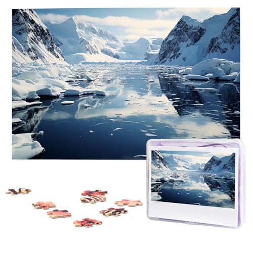 Antarktische Halbinsel-Puzzles, 1000 Teile, personalisiertes Puzzle, Foto-Puzzle für Erwachsene, anspruchsvolles Bilderpuzzle mit Aufbewahrungstasche, Puzzles für Männer und Frauen, Heimdekoration Antarktische Halbinsel-Puzzles, 1000 Teile, personalisiertes Puzzle, Foto-Puzzle für Erwachsene, anspruchsvolles Bilderpuzzle mit Aufbewahrungstasche, Puzzles für Männer und Frauen, Heimdekoration von HCLYvexiria