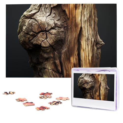 Baumstamm-Puzzle, 1000 Teile, personalisiertes Puzzle, Foto-Puzzle für Erwachsene, anspruchsvolles Bilderpuzzle mit Aufbewahrungstasche, Puzzles für Männer und Frauen, Heimdekoration (74,9 x 50 cm) Baumstamm-Puzzle, 1000 Teile, personalisiertes Puzzle, Foto-Puzzle für Erwachsene, anspruchsvolles Bilderpuzzle mit Aufbewahrungstasche, Puzzles für Männer und Frauen, Heimdekoration (74,9 x 50 cm) von HCLYvexiria